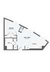 1 Bed/1 Bath-A15